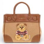 RUE MADAM borsa mini tote Marvin Love camel 