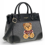 RUE MADAM borsa mini tote Marvin Love grey 
