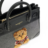 RUE MADAM borsa mini tote Marvin Love grey 