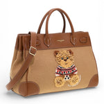 RUE MADAM borsa tote Marvin Love camel 
