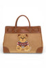 RUE MADAM borsa tote Marvin Love camel