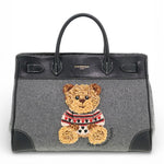 RUE MADAM borsa tote Marvin love grey 