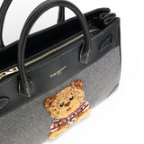 RUE MADAM borsa tote Marvin love grey 