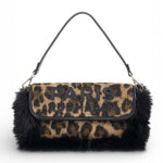 RUE MADAM borsa shoulder bag Megeve Leopard 