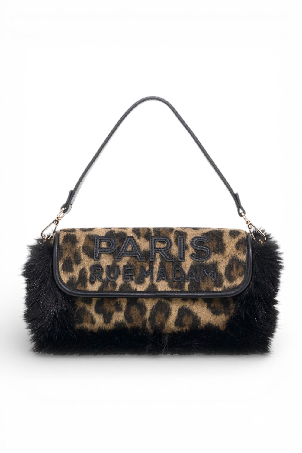 RUE MADAM borsa shoulder bag Megeve Leopard 
