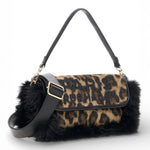 RUE MADAM borsa shoulder bag Megeve Leopard 