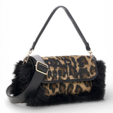 RUE MADAM borsa shoulder bag Megeve Leopard 