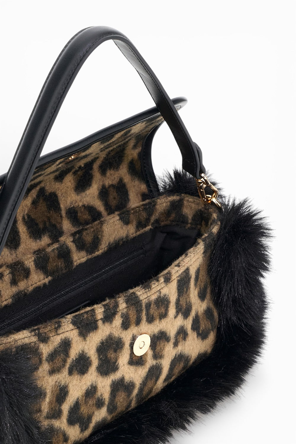 RUE MADAM borsa shoulder bag Megeve Leopard 