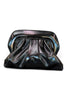 Pochette arricciata verlux nero Scarlett