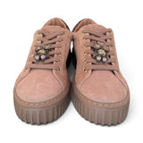 Sneaker donna Stokton brown gioiello gufo 