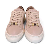 Sneaker donna Stokton pelle latte 