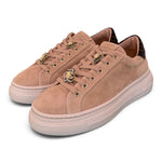 Sneaker donna Stokton kid suede beige 