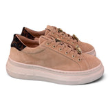 Sneaker donna Stokton kid suede beige 