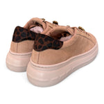 Sneaker donna Stokton kid suede beige 