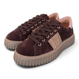 Sneaker donna Stokton brown banda 