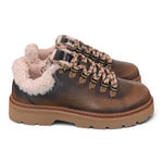Allacciato pedula bassa donna Stokton Bravon brown<BR/> 