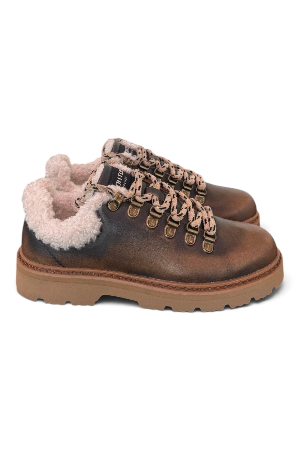 Allacciato pedula bassa donna Stokton Bravon brown<BR/> 