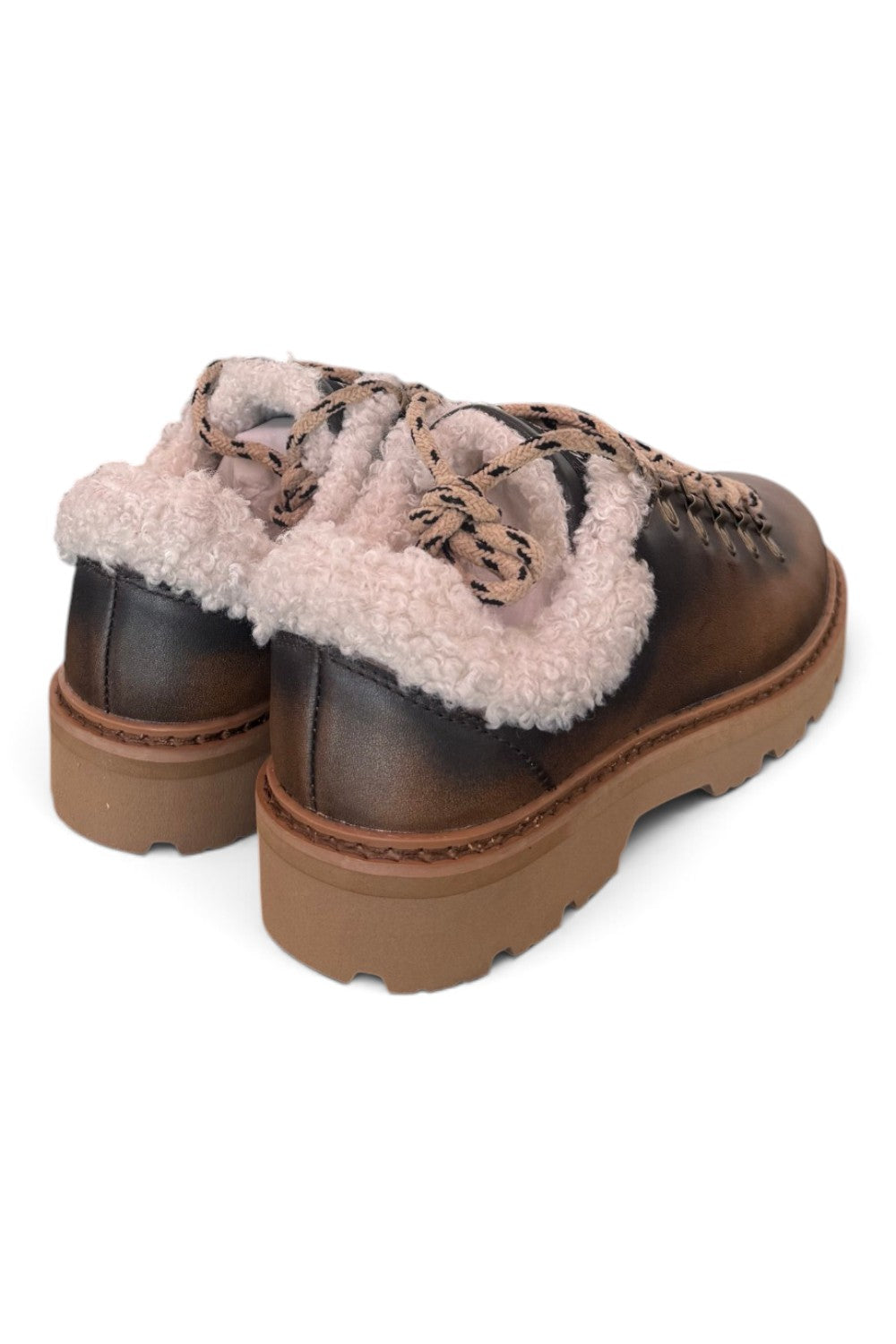 Allacciato pedula bassa donna Stokton Bravon brown<BR/> 