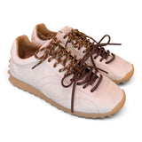 Sneaker donna Stokton Golito pelle panna 