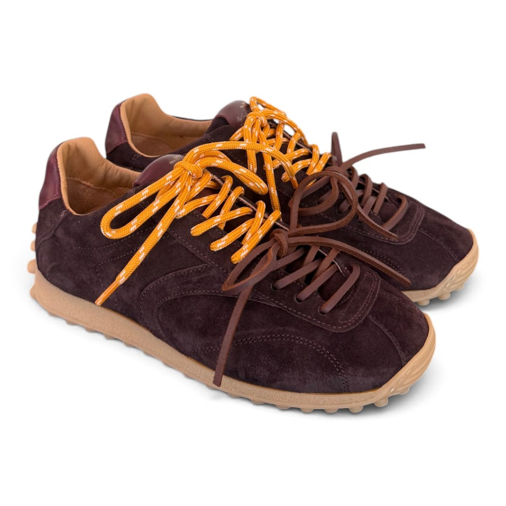 Sneaker donna Stokton Golito suede amarone 