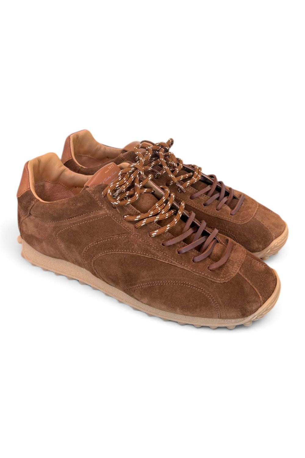 Sneaker uomo Stokton Golito suede sigaro<BR/> 