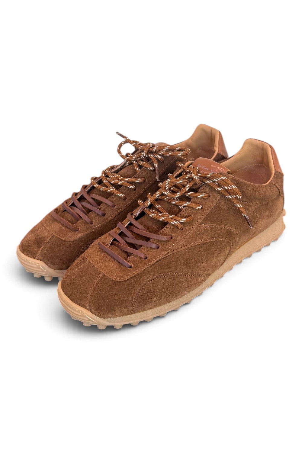 Sneaker uomo Stokton Golito suede sigaro<BR/> 