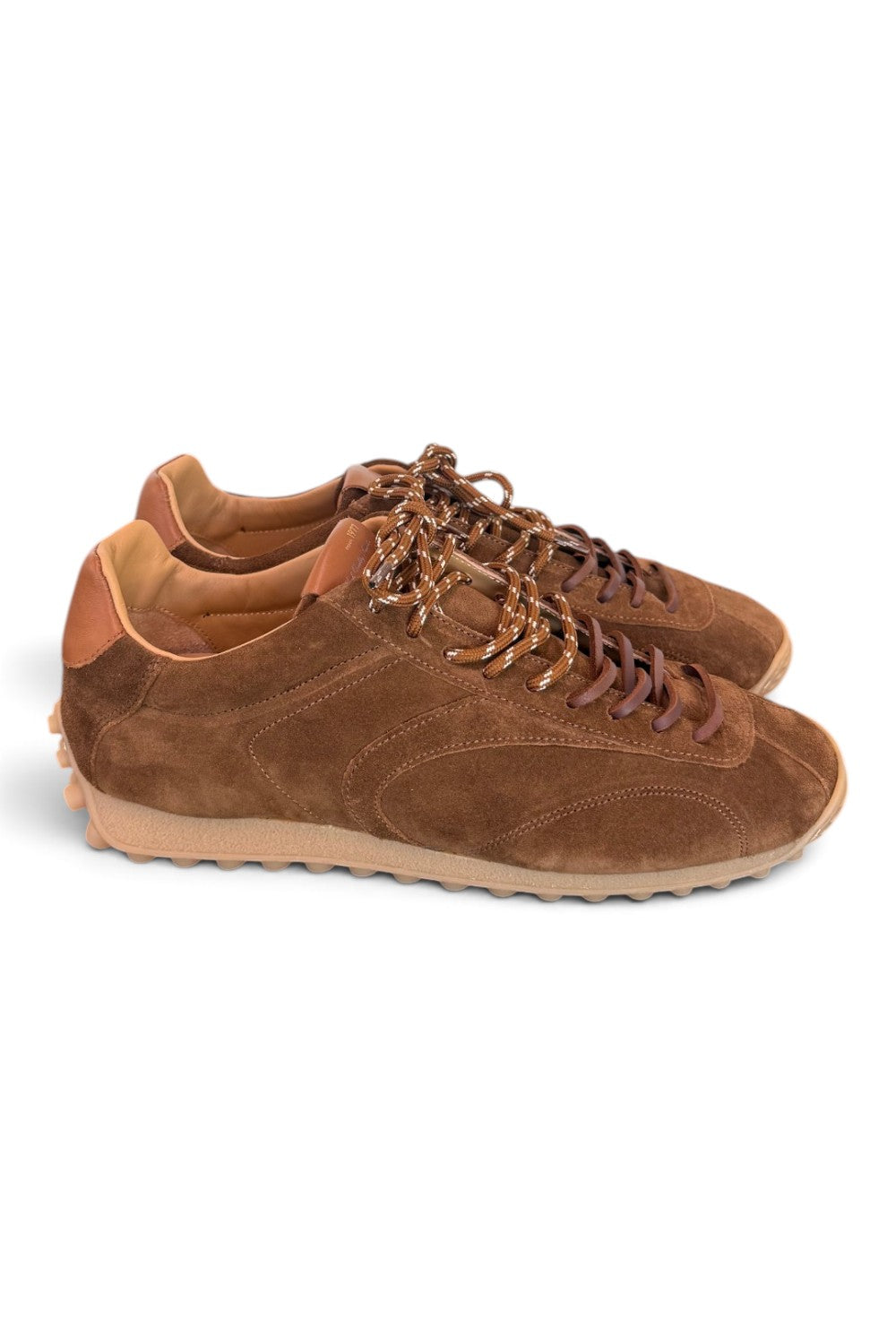 Sneaker uomo Stokton Golito suede sigaro<BR/> 