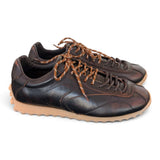 Sneaker uomo Stokton Golito pelle teak 