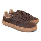 Sneaker uomo Stokton Power pelle dark brown 