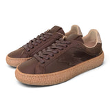 Sneaker uomo Stokton Power pelle dark brown 