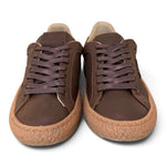 Sneaker uomo Stokton Power pelle dark brown 