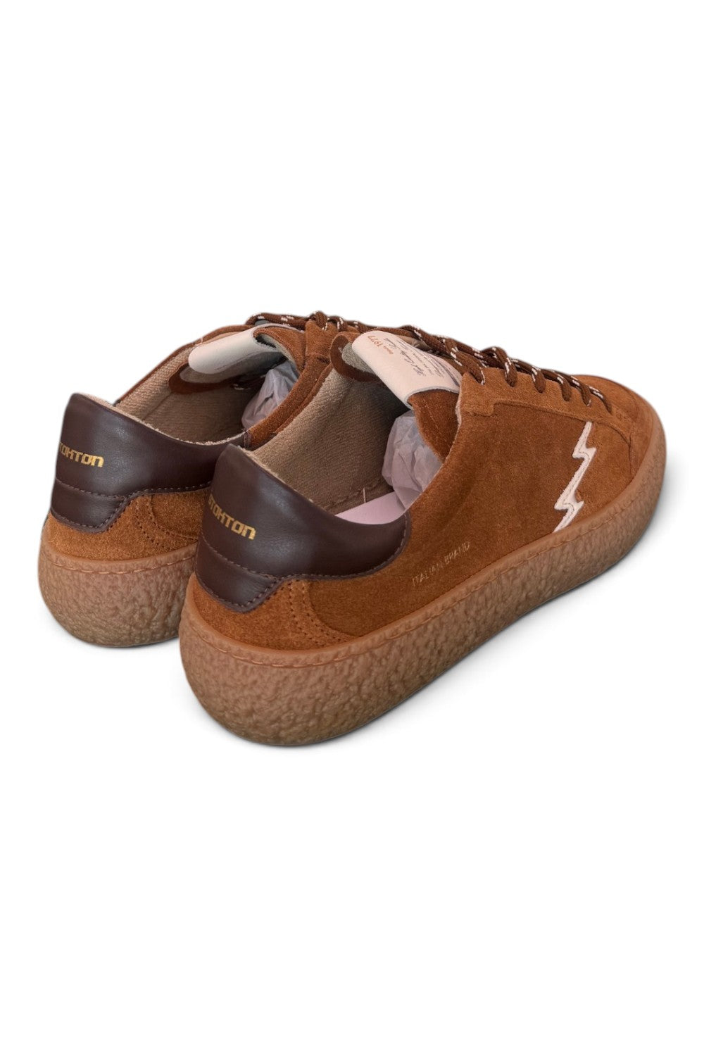 Sneaker uomo Stokton Voltio suede cuoio 