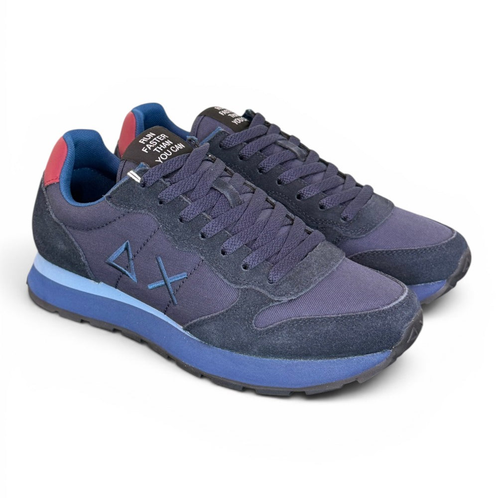 Sneaker uomo Sun68 Tom blu 