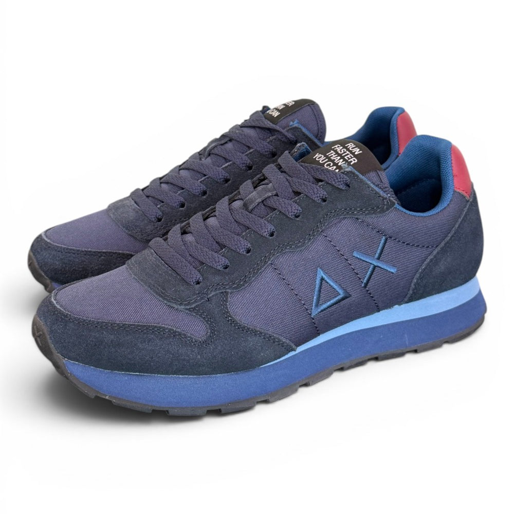 Sneaker uomo Sun68 Tom blu 