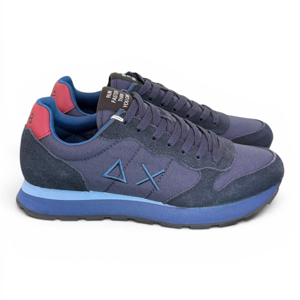 Sneaker uomo Sun68 Tom blu 