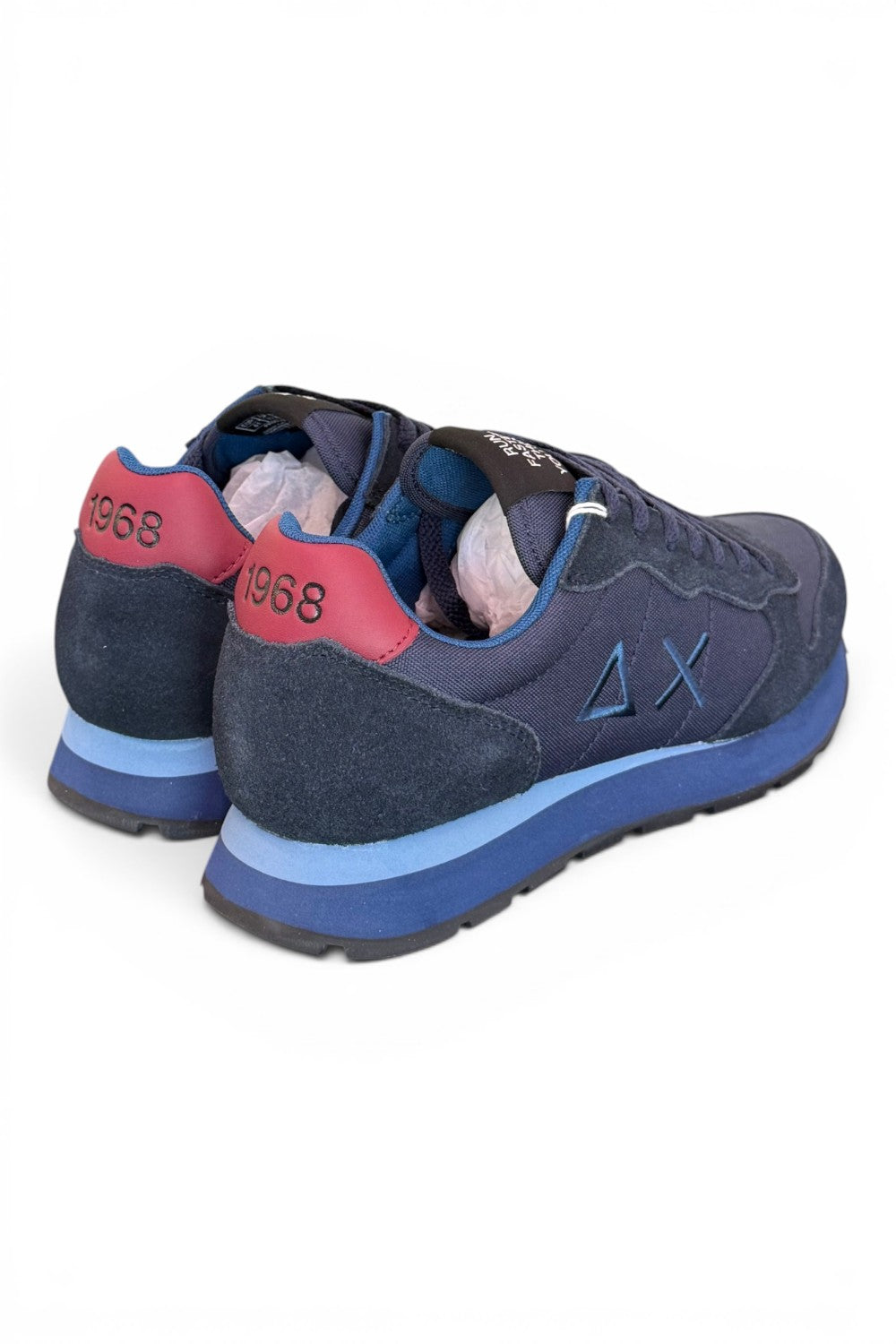 Sneaker uomo Sun68 Tom blu 