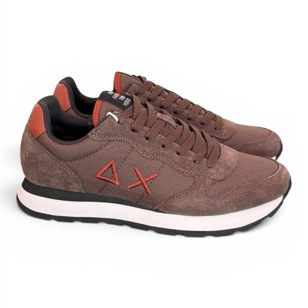 Sneaker uomo Sun68 Tom marrone 