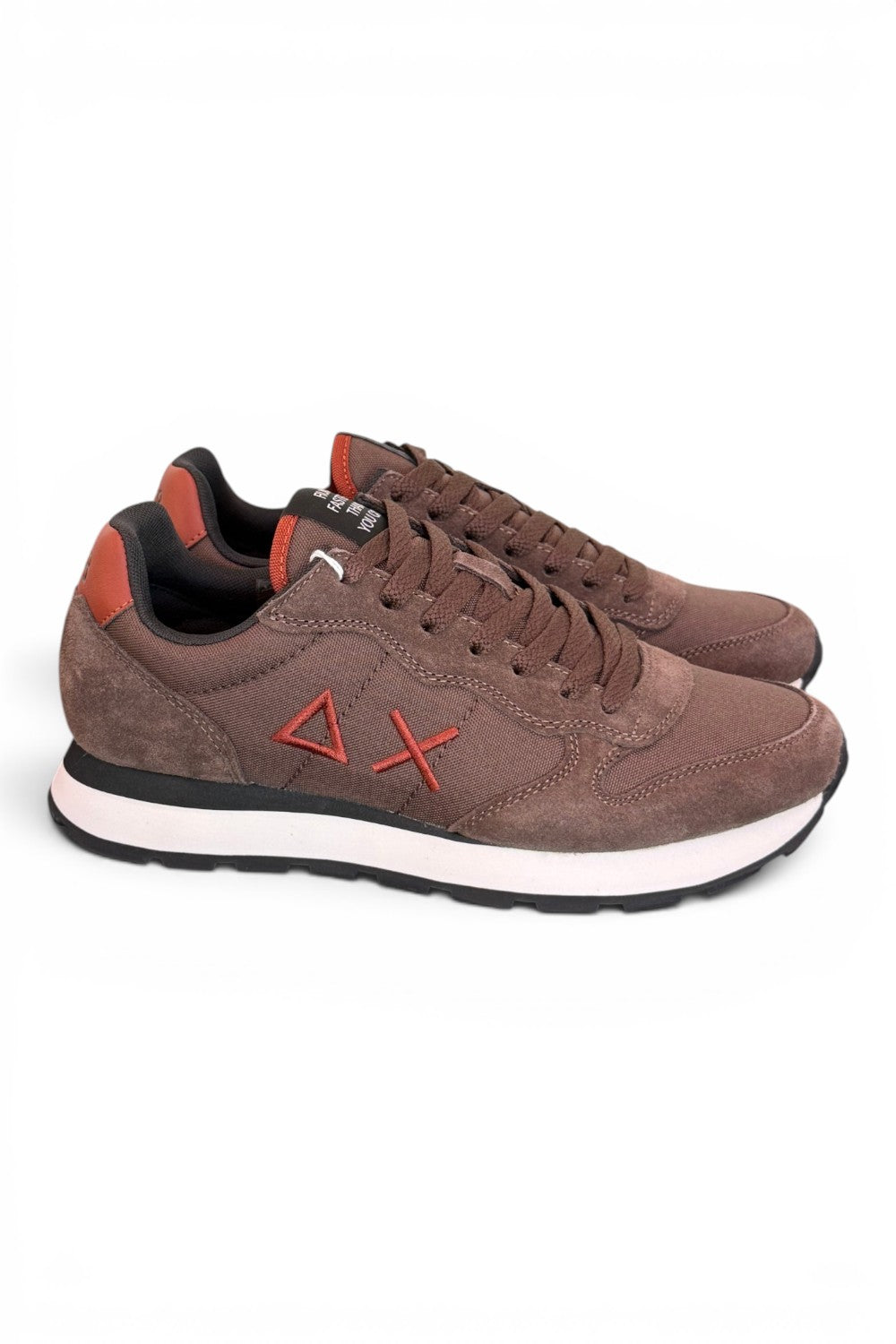 Sneaker uomo Sun68 Tom marrone 