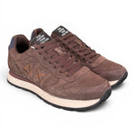 Sneaker uomo Sun68 Tom suede marrone 