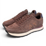 Sneaker uomo Sun68 Tom suede marrone 