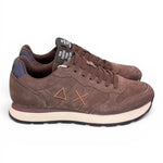 Sneaker uomo Sun68 Tom suede marrone 