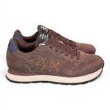 Sneaker uomo Sun68 Tom suede marrone 