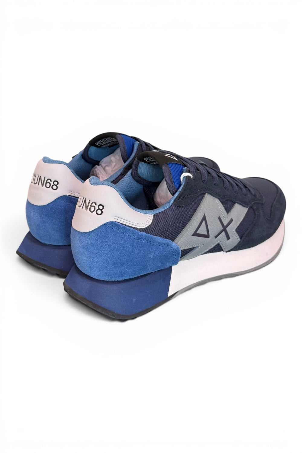 Sneaker uomo Sun68 Jaki 2.0 blu 