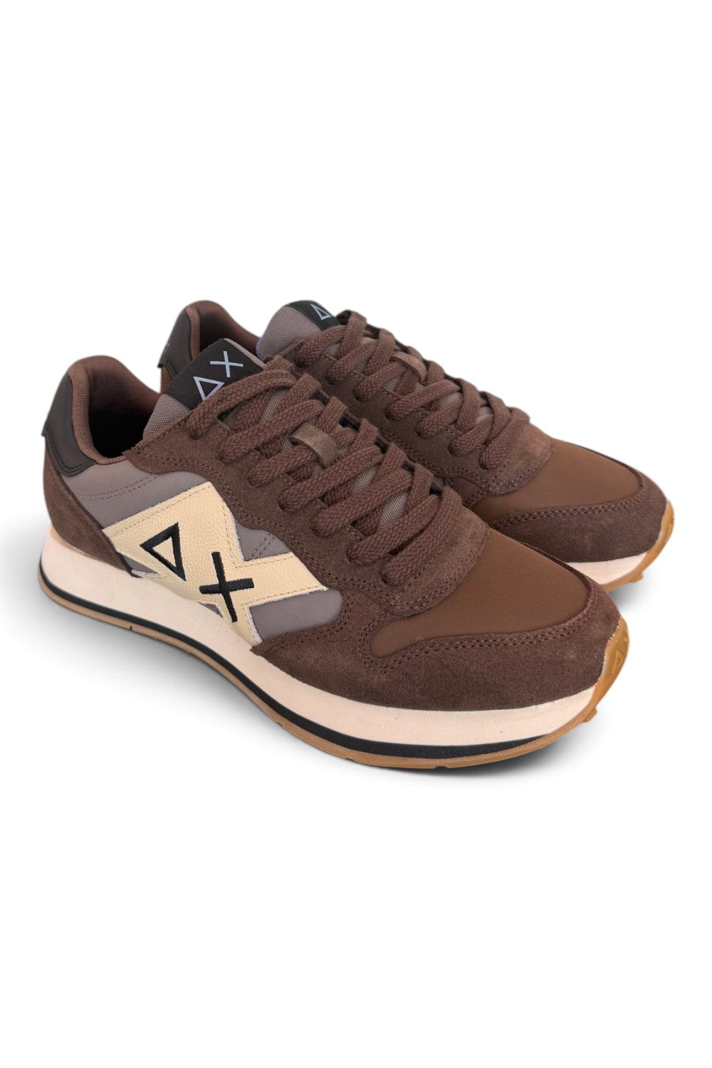 Sneaker uomo Sun68 Jaki 2.0 marrone 