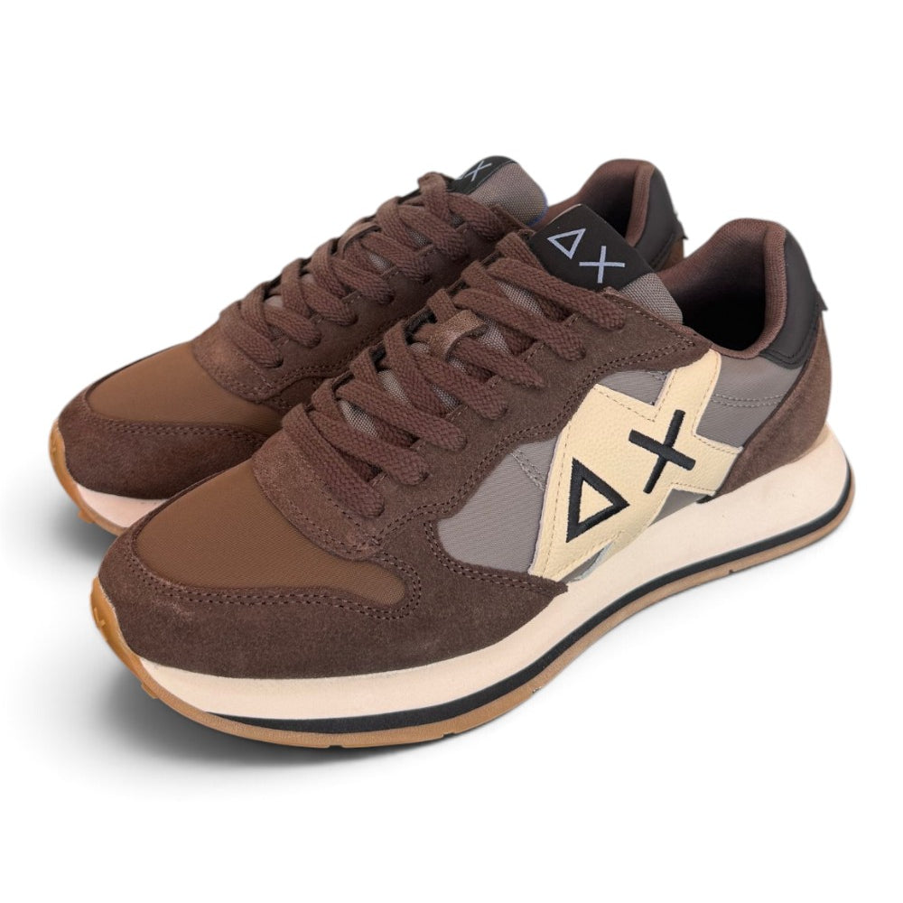 Sneaker uomo Sun68 Jaki 2.0 marrone 