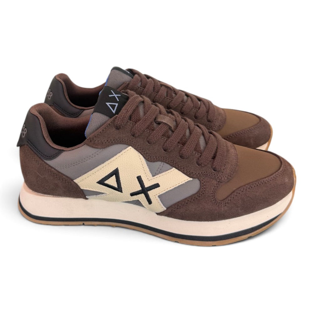 Sneaker uomo Sun68 Jaki 2.0 marrone 