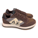 Sneaker uomo Sun68 Jaki 2.0 marrone 