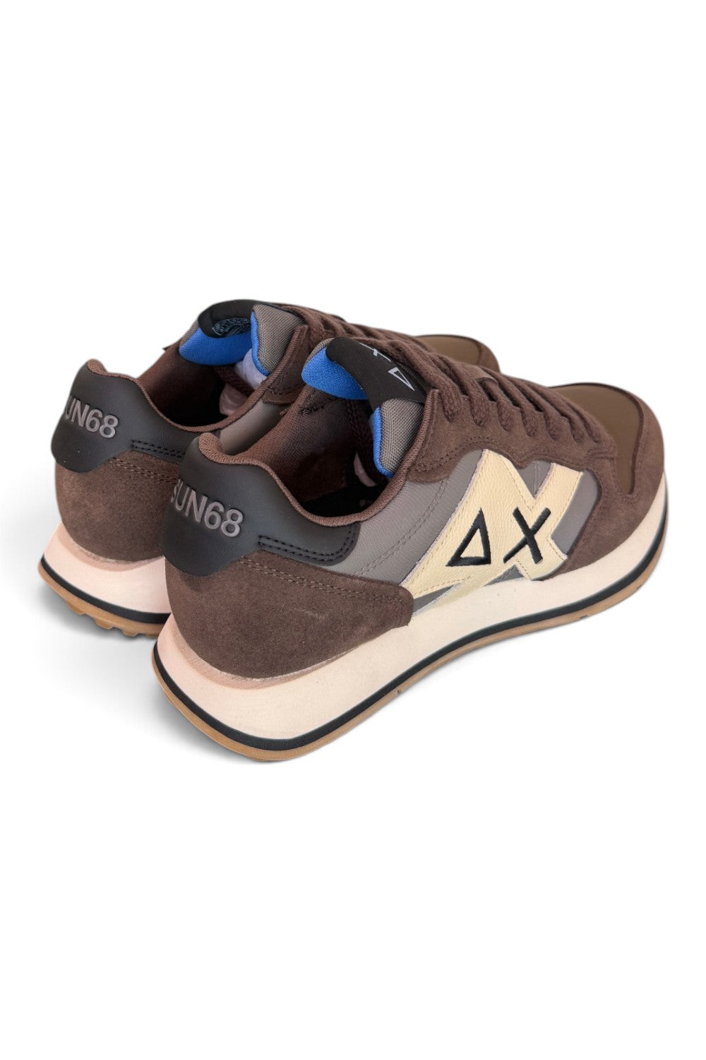 Sneaker uomo Sun68 Jaki 2.0 marrone 