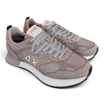 Sneaker uomo Sun68 Jaki 2.0 nabuk grigio 