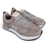 Sneaker uomo Sun68 Jaki 2.0 nabuk grigio 